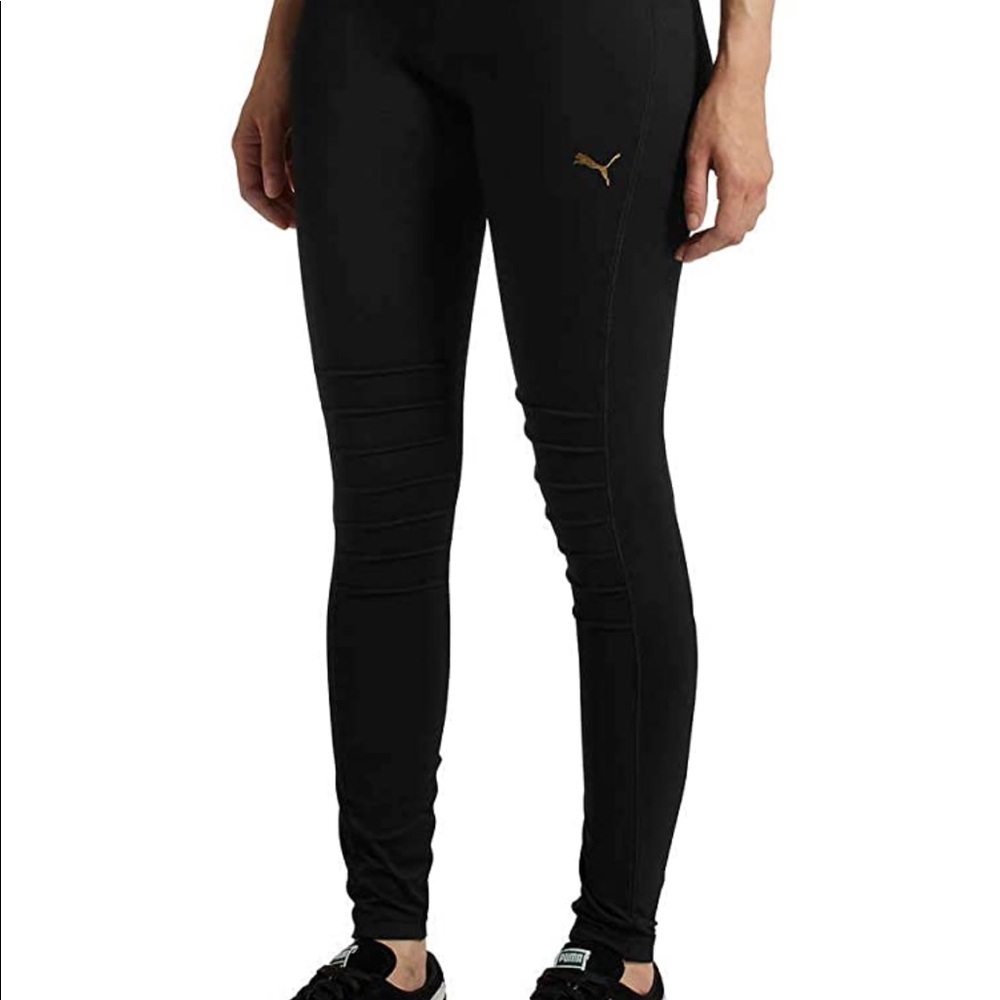 NWOT Puma Motto & Mesh Legging